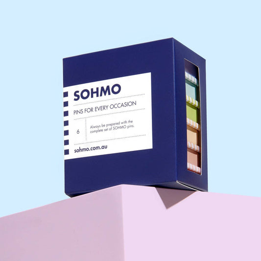 SOHMO Pins for Every Occasion (Box of 6)