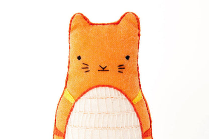 Kiriki Press Tabby Cat Embroidery Kit