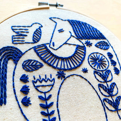 Hook, Line & Tinker Hygge Horse Complete Embroidery Kit