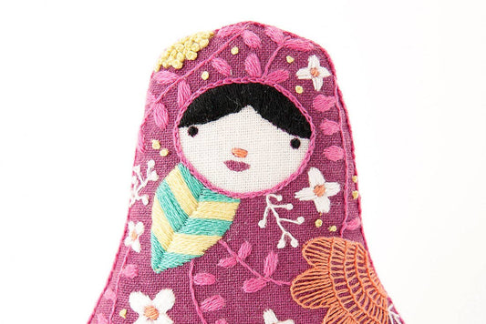 Kiriki Press Matryoshka Embroidery Kit