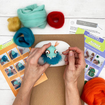 Bergin & Bath - Needle Felting Kit - Monsters