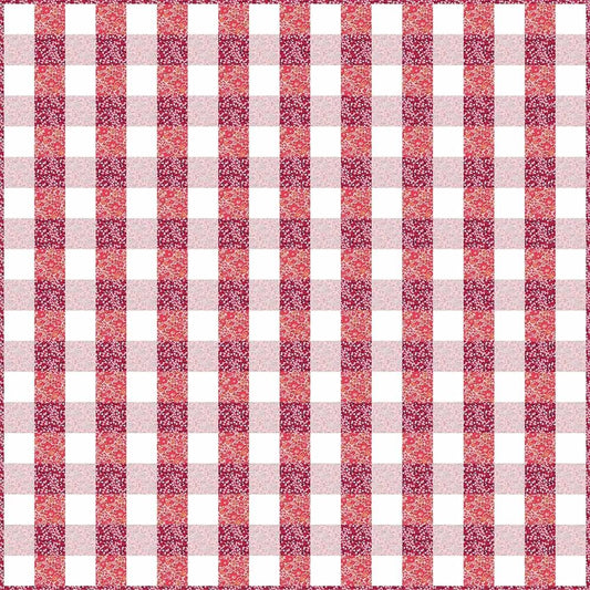 Alice Caroline Pink & Red Gingham Quilt Kit