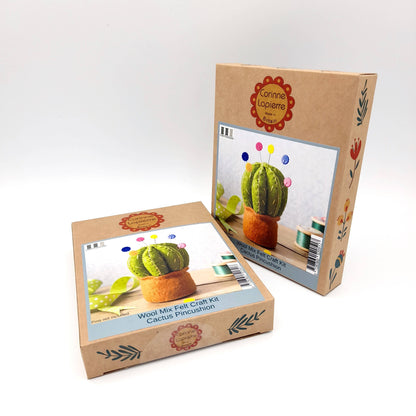 Corinne Lapierre Cactus Pincushion Felt Craft Mini Kit