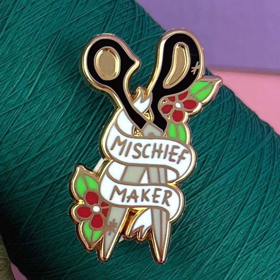 Jubly-Umph 'Mischief Maker' Enamel Lapel Pin