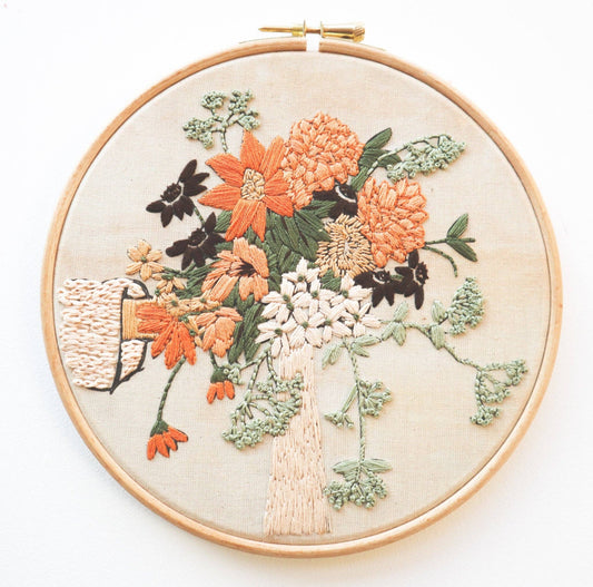 Stitch Happy Bouquet Embroidery Kit