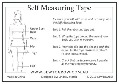 Sew To Grow Self Measuring Tape