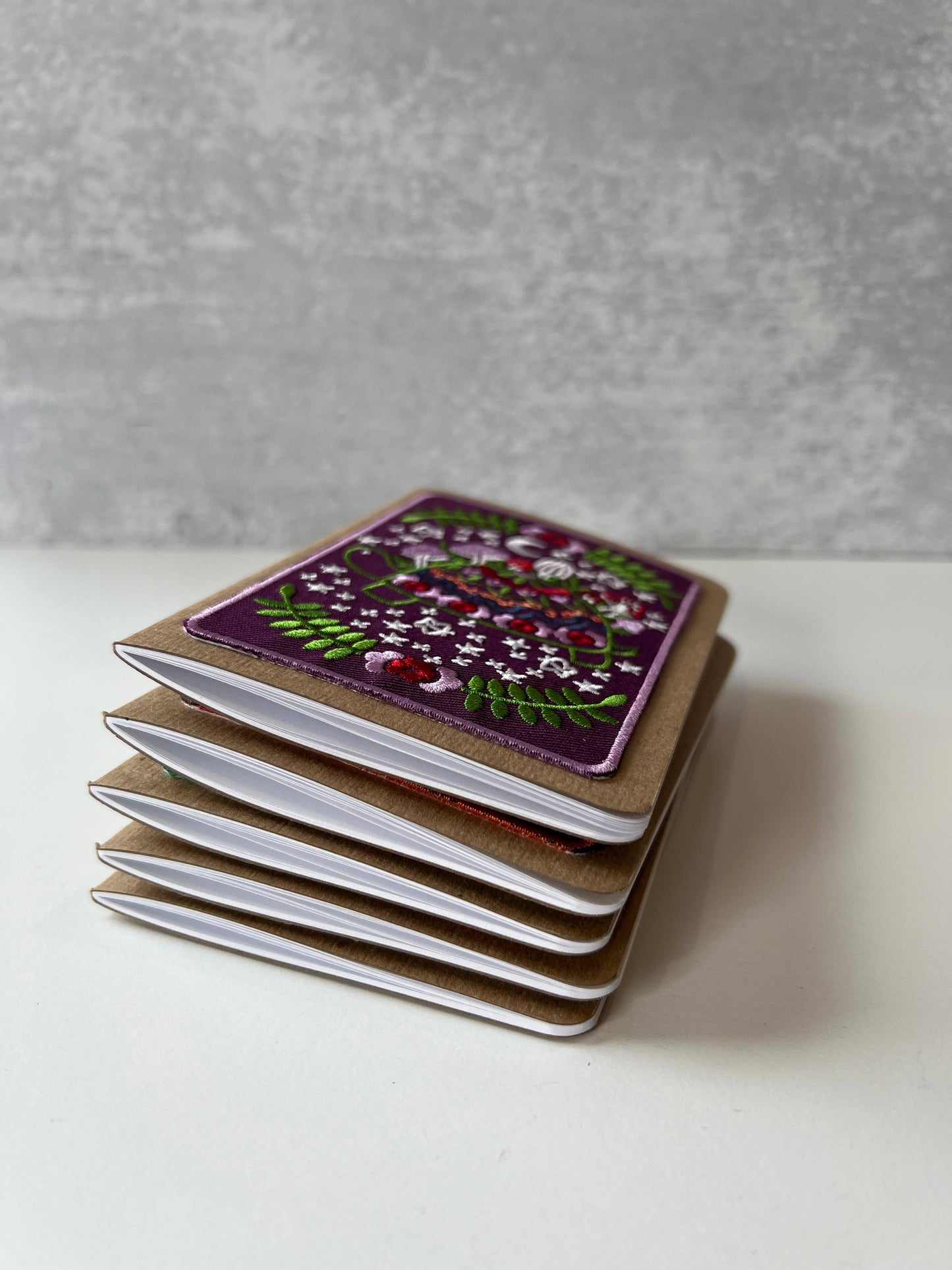 Rikrack Wildlife Embroidery Pocket Notebook