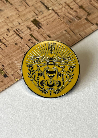 Rikrack Bee Enamel Pin