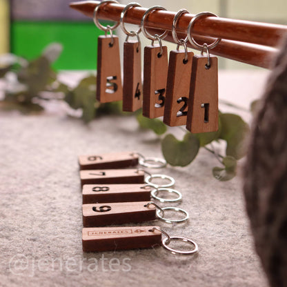 Jenerates Stitch Markers (Numbers)