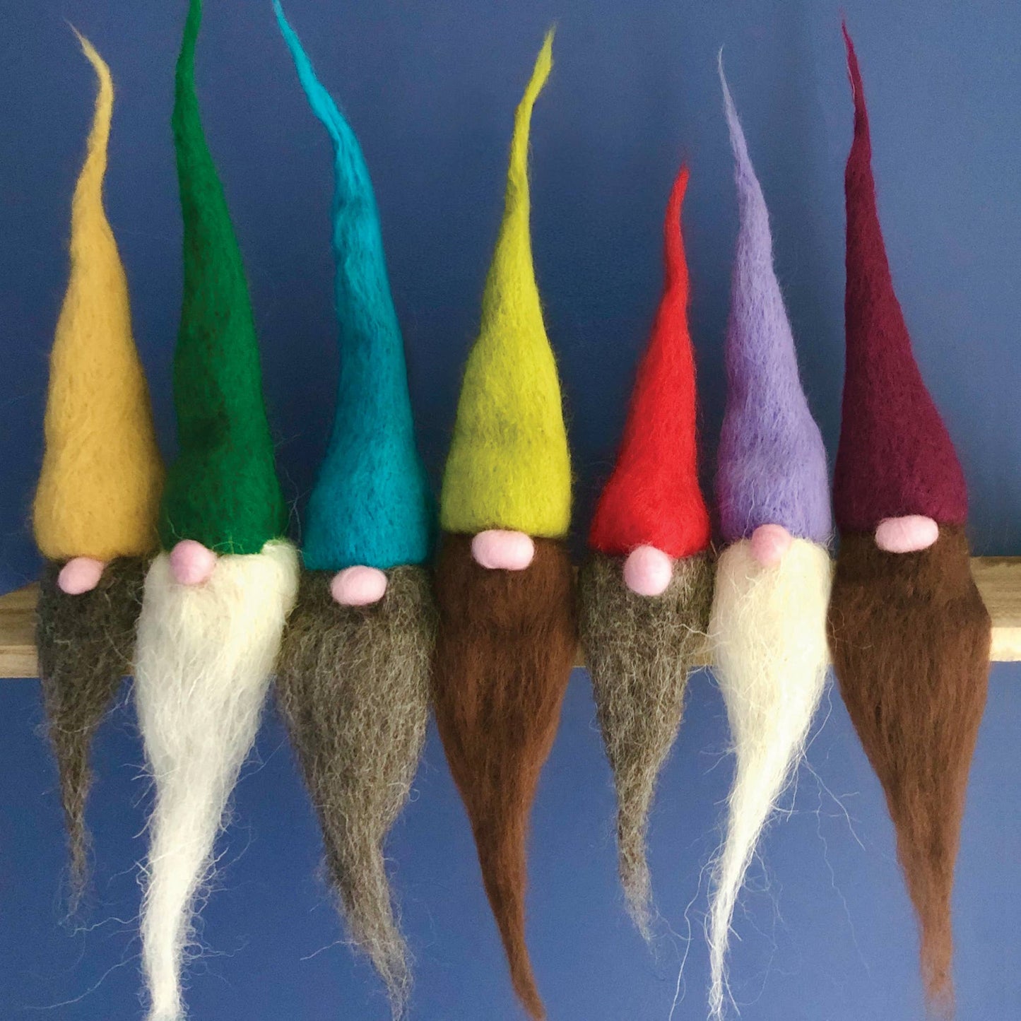 Bergin & Bath Needle Felting Kit: Seven Christmas Gnomes