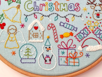 Oh Sew Bootiful '24 Days of Advent' Embroidery Kit