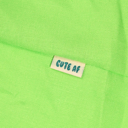 Kylie and The Machine 'Cute AF!' Woven Sewing Labels