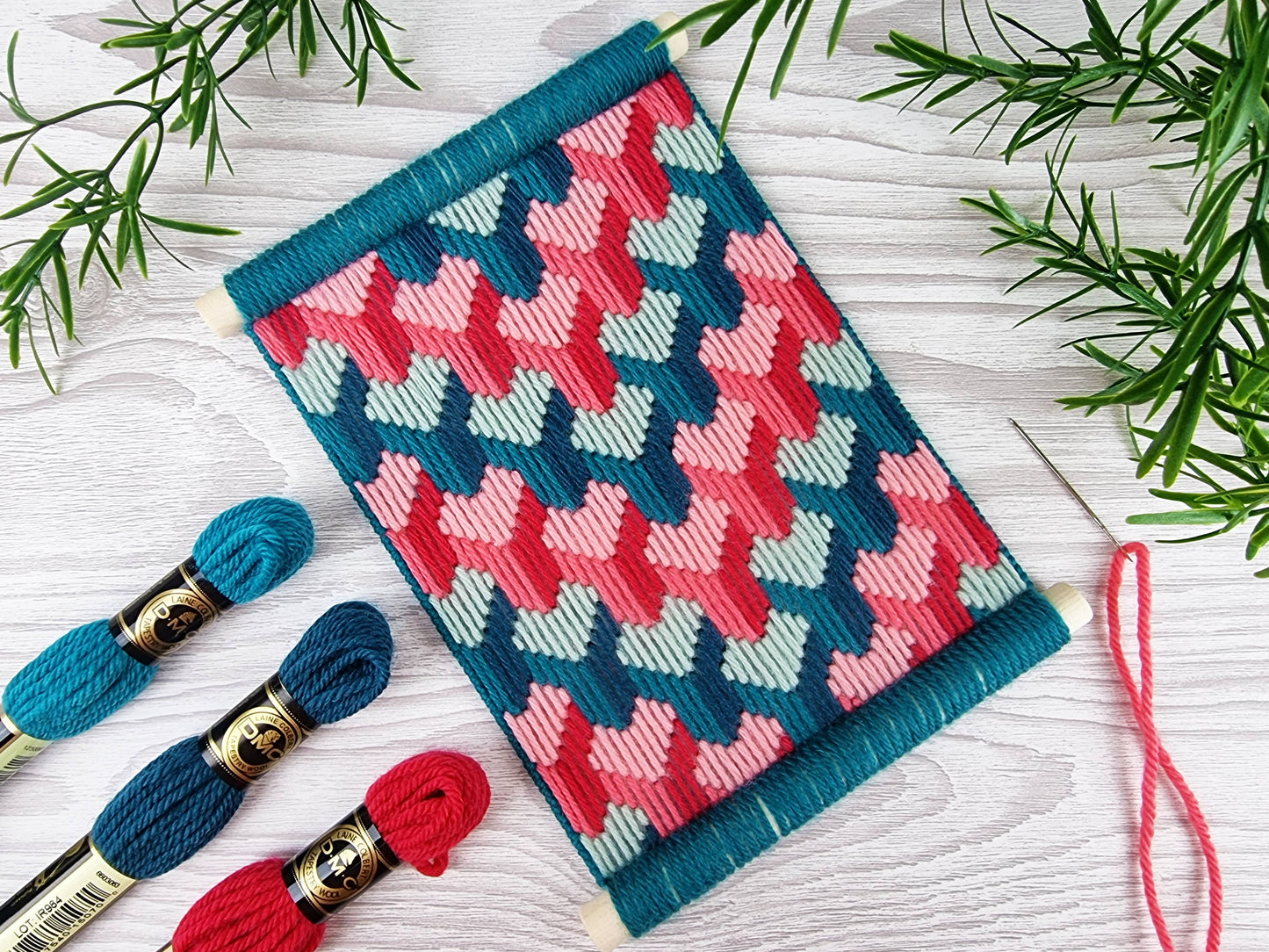 Oh Sew Bootiful Geometric Illusion Bargello Tapestry Kit