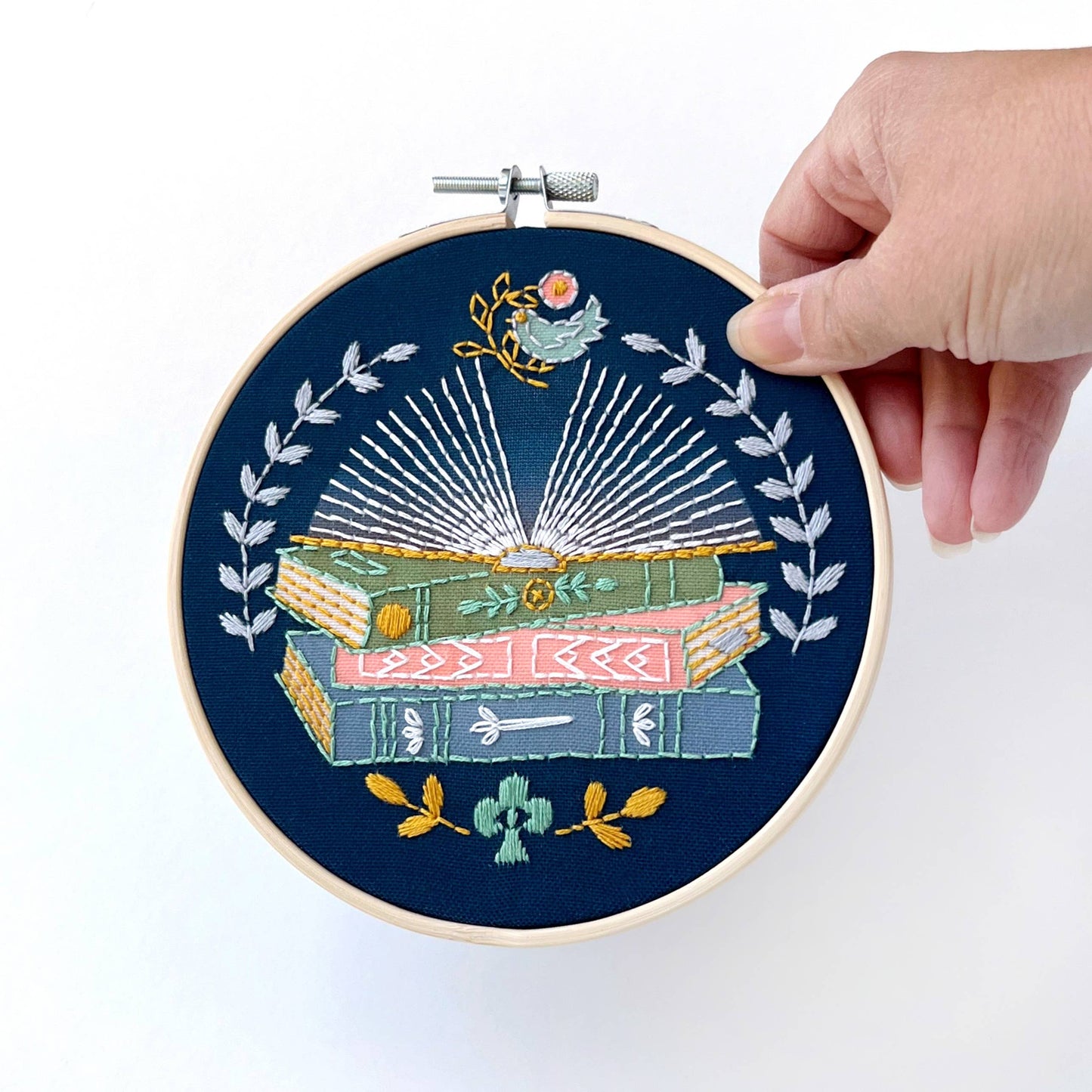 Rikrack Reader Embroidery Kit