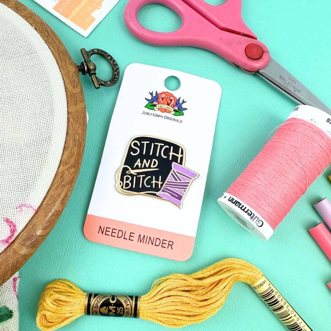 Jubly-Umph 'Stitch And Bitch' Needle Minder