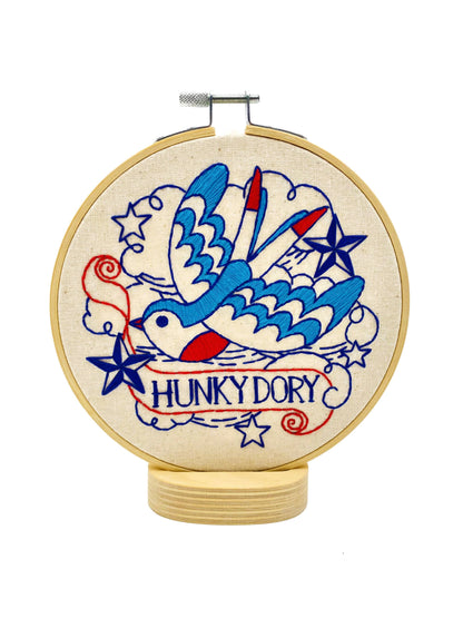 Hook, Line & Tinker Hunky Dory Complete Embroidery Kit