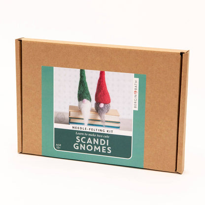 Bergin & Bath Needle Felting Kit: Scandi Gnomes