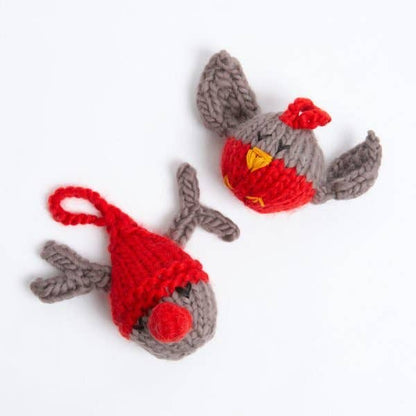 Wool Couture Santa's Helpers Baubles Knitting Kit