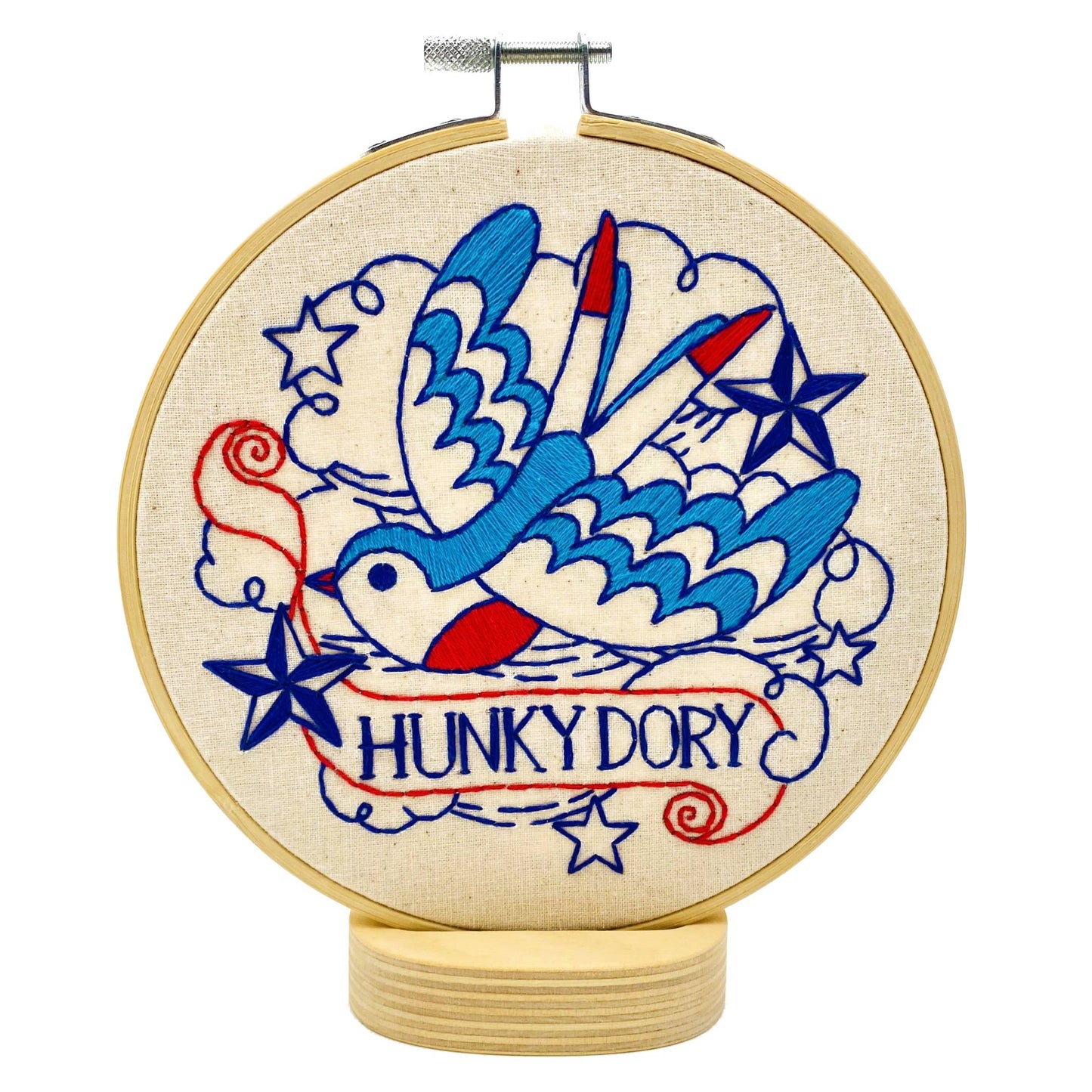 Hook, Line & Tinker Hunky Dory Complete Embroidery Kit