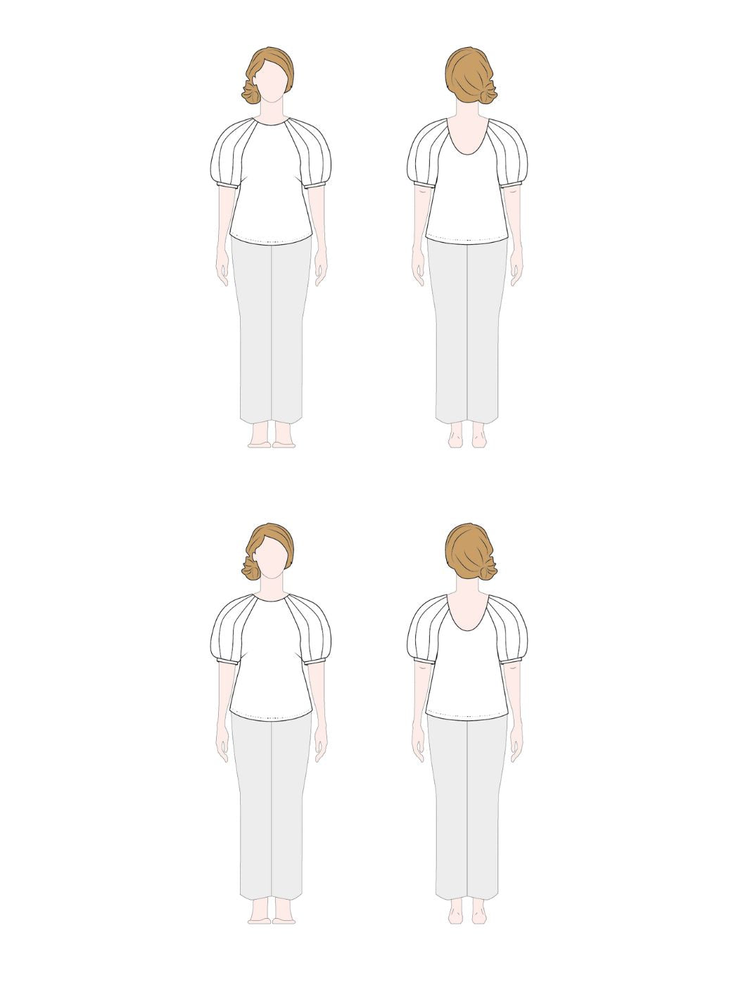 Notches Odell Top and Dress PDF Pattern