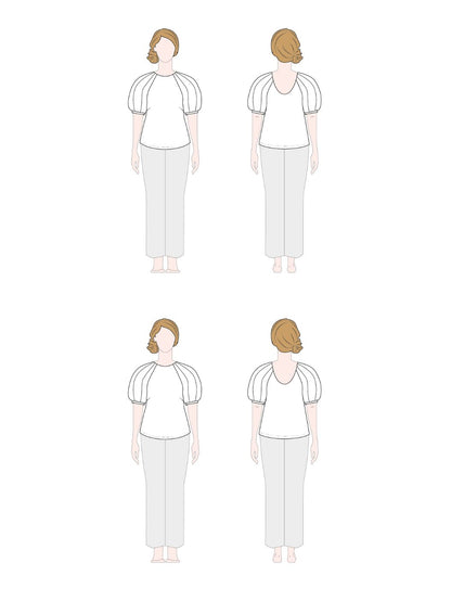 Notches Odell Top and Dress PDF Pattern