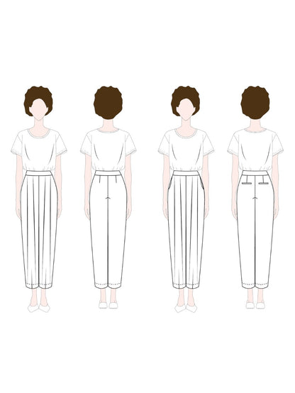 Notches Paula Shorts and Trousers PDF Pattern