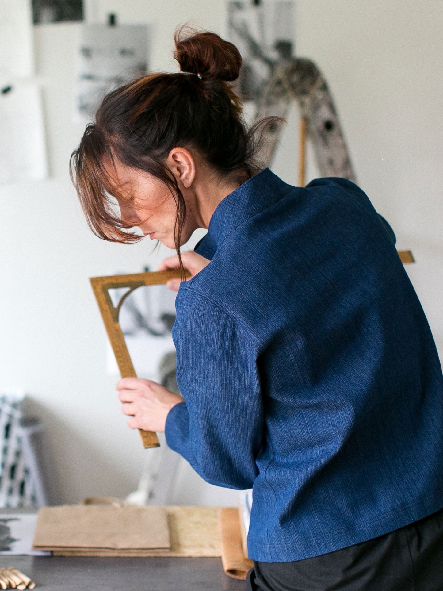 The Assembly Line Elastic Tie Sweater