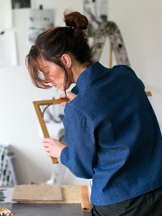 The Assembly Line Elastic Tie Sweater