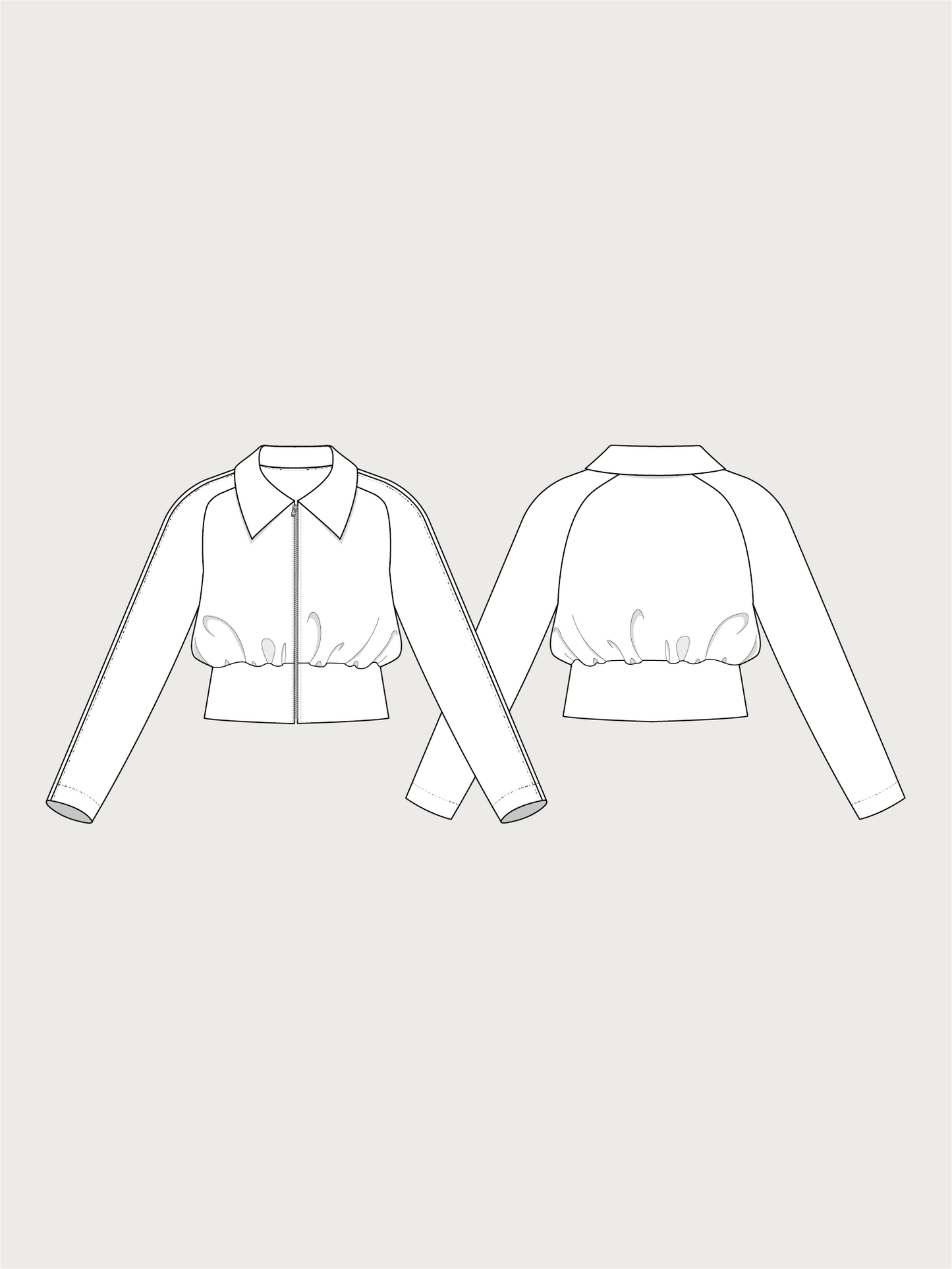 The Assembly Line Cropped Jacket