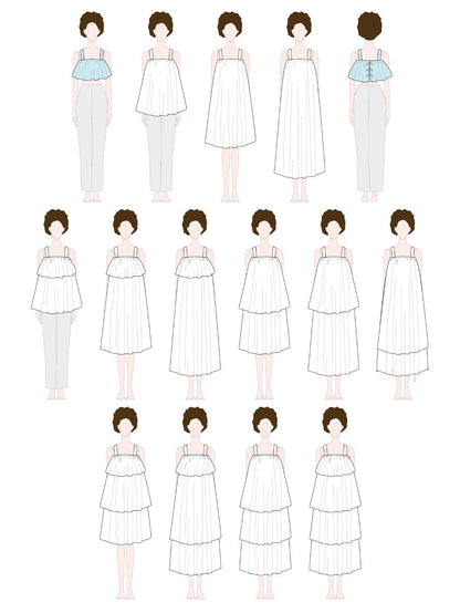 Notches Kaiko Top and Dress PDF Pattern