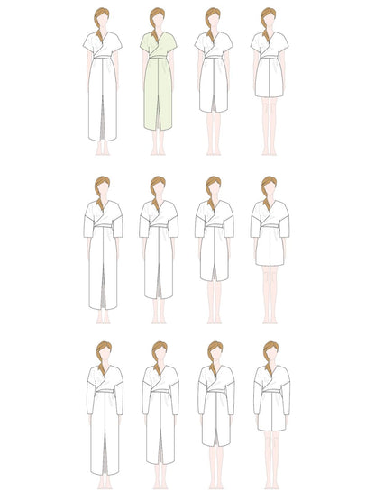 Notches Judy Top, Dress and Skirt PDF Pattern