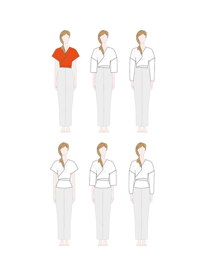 Notches Judy Top, Dress and Skirt PDF Pattern