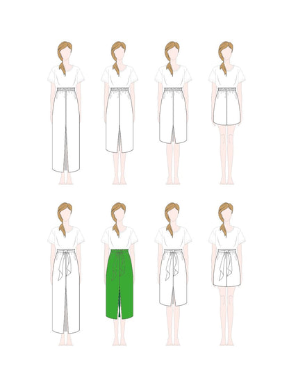 Notches Judy Top, Dress and Skirt PDF Pattern