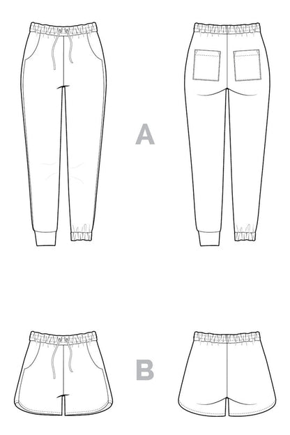 Closet Core Patterns Plateau Joggers