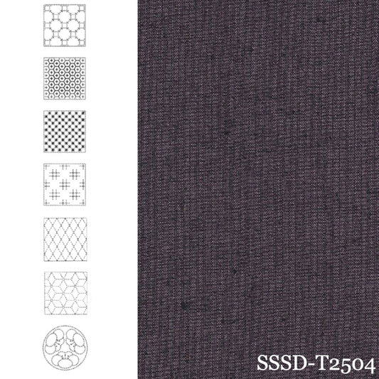 BeBe Bold Seven Sashiko Patterns (Purple)