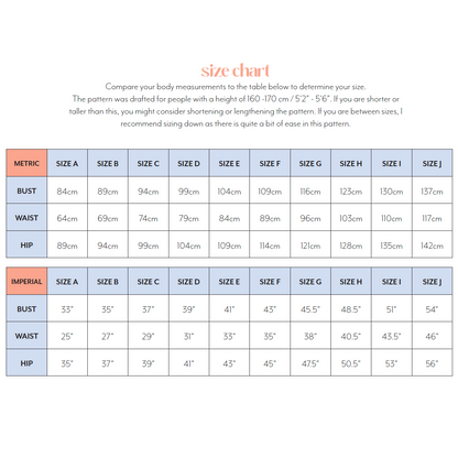 Sewing Patterns by Masin Atlas Wrap Dress PDF Pattern