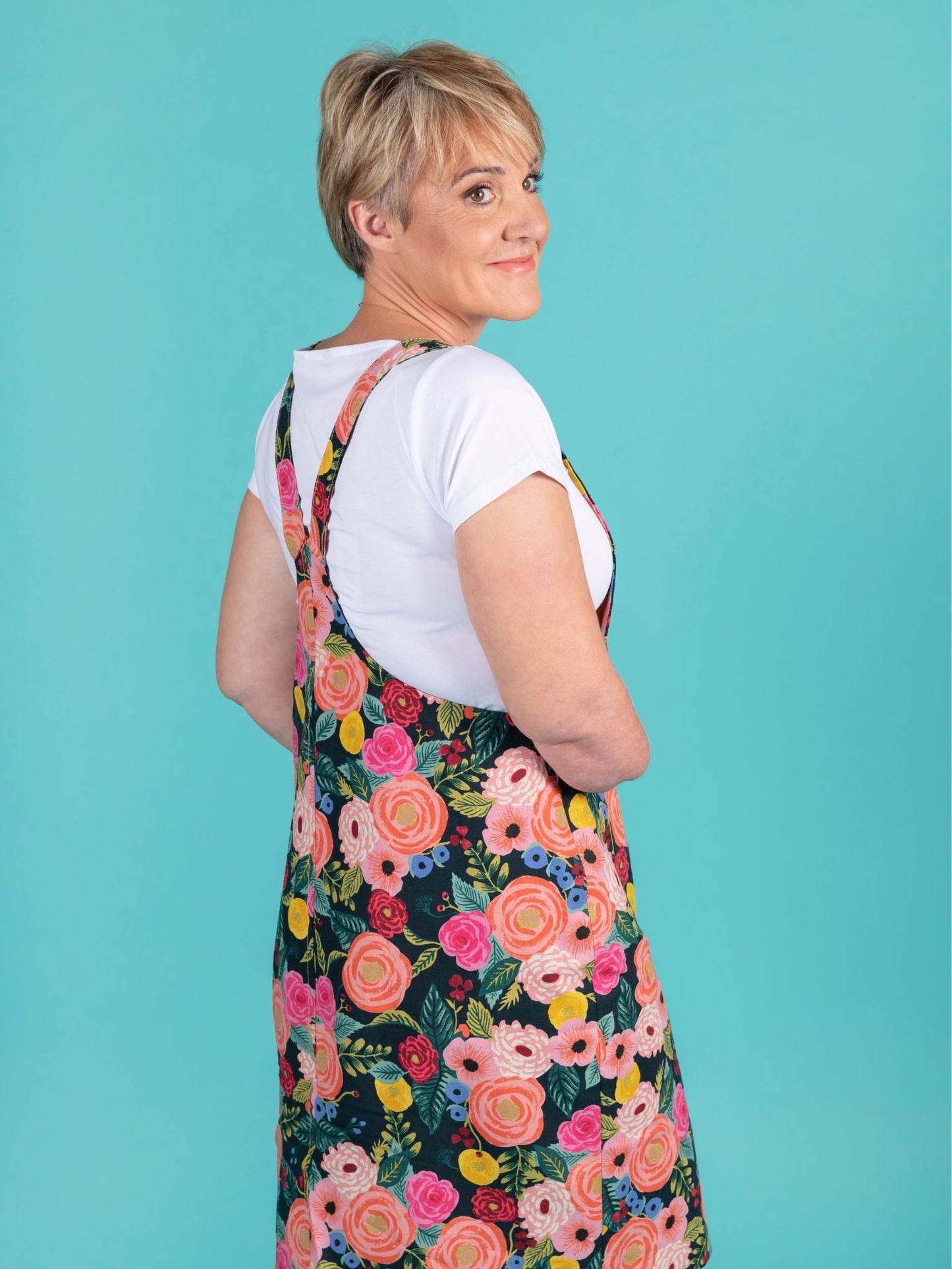 Tilly and the Buttons Cleo Dungaree Dress