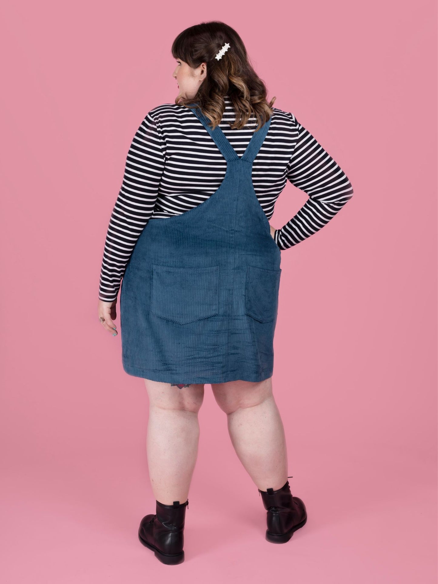 Tilly and the Buttons Cleo Dungaree Dress