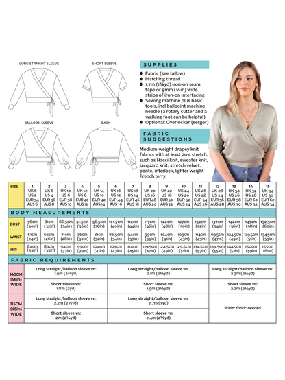 Tilly and the Buttons Pearl Cardigan