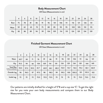 The Modern Sewing Co Worker Trousers (Women's) Paper Pattern