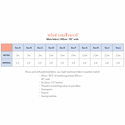 Sewing Patterns by Masin Amalfi Blouse PDF Pattern