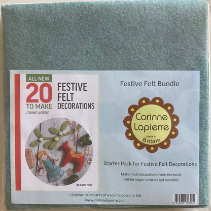 Corinne Lapierre Limited Felt Bundle for the Festive Felt Decorations book