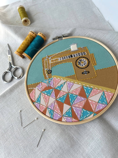 Rikrack Quilt Embroidery Kit