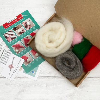 Bergin & Bath Needle Felting Kit: Scandi Gnomes