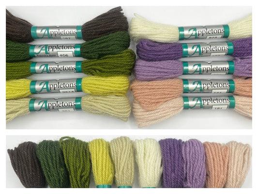 Appletons Tapestry 4 Ply Range (Autumn Colours)