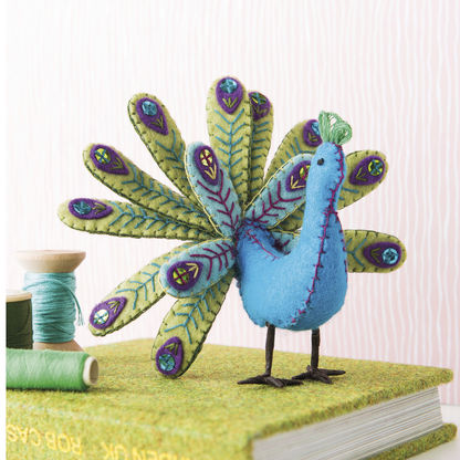 Corinne Lapierre Embroidered Felt Birds Book