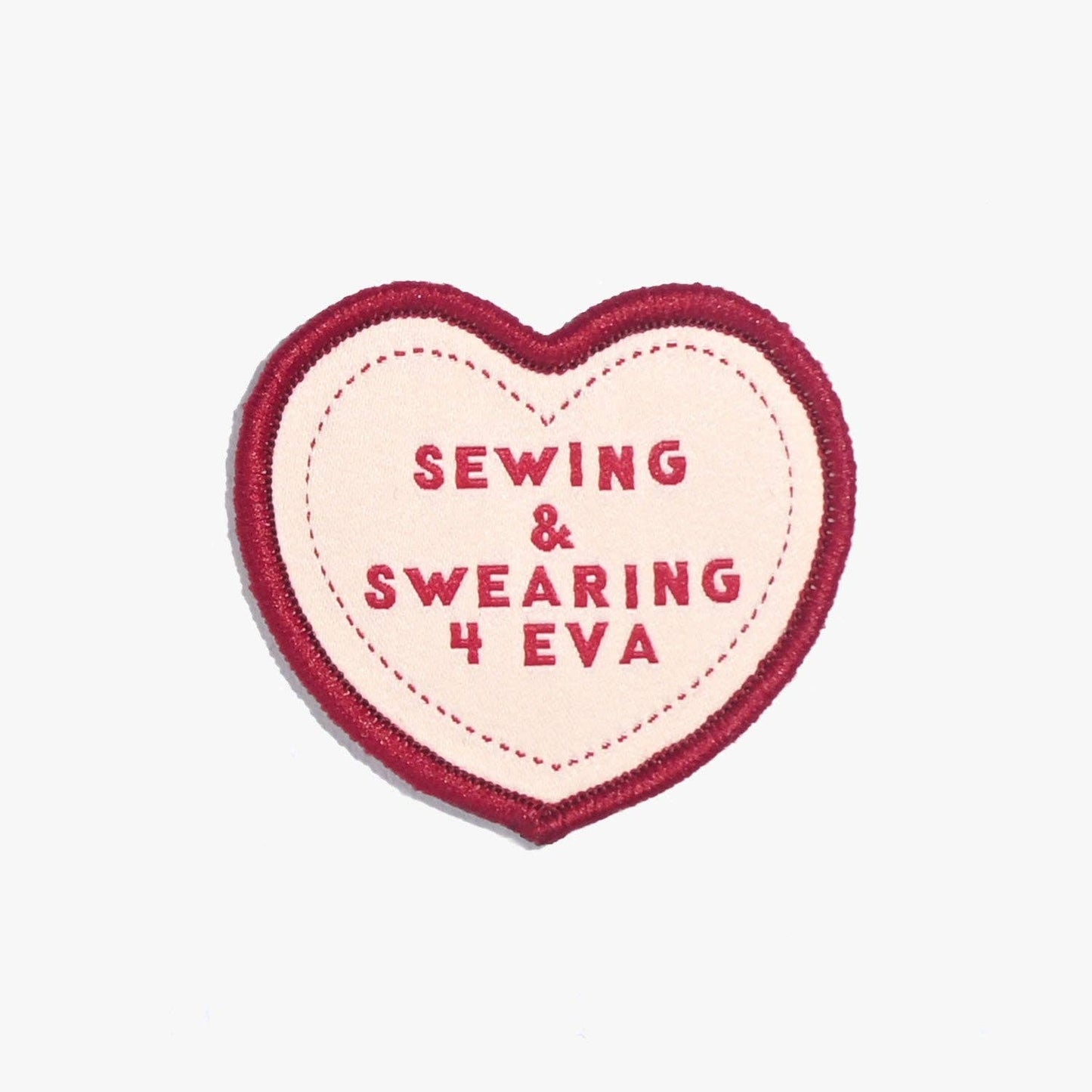 Kylie and The Machine 'Swearing & Sewing 4 Eva' Iron On Patch