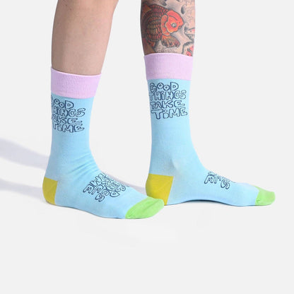 Kylie and The Machine 'Good Things Take Time' Socks