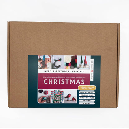 Bergin & Bath Needle Felting: Christmas Bumper Kit