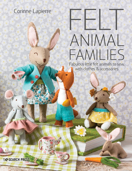 Corinne Lapierre Felt Animal Families Book